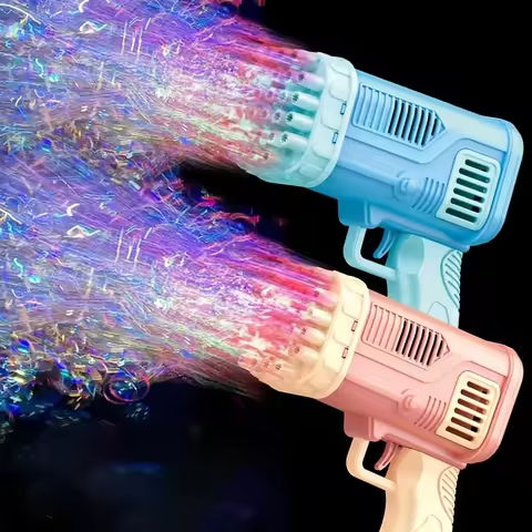 32 hole Electric bubble machine internet celebrity  gun bubble water stick children’s toy without bubble water and battery https://tinyurl.com/225a2mbj