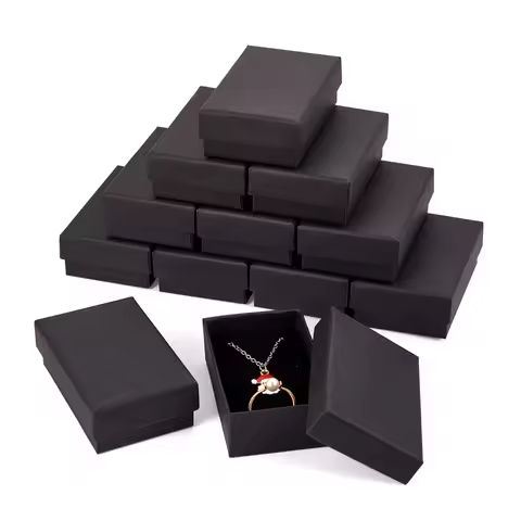 18/24pcs Cardboard Jewelry Boxes Set Gifts Present Storage Display Boxes For Necklaces Bracelets Earrings Rings Wrapping https://tinyurl.com/29nuuhn3