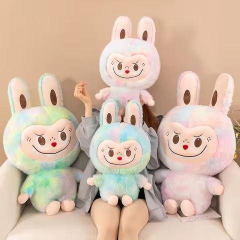 30CM Cute Rabbit Labu Plush Toy Cute Bubble Mart Doll Stuffed Cloth Doll Children’s Pillow Birthday Gift https://tinyurl.com/24sycs5p