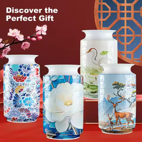 3D Panda Puzzle Vase Flower Puzzles Three-dimensional Vase Puzzle Flower Arrangement Children’s Birthday Details Toys for Kids https://tinyurl.com/2bgq5wfu