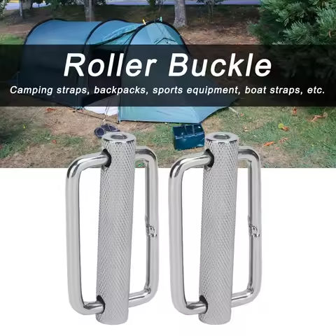 Adjustable Slide Buckle Roller Buckle 316 Stainless Steel Rectangle Adjustable Knurled Roller Belt Buckles https://tinyurl.com/262jnt8w