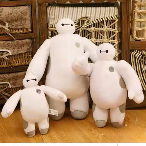 18cm Big Hero 6 Baymax Anime Plush Doll Cute Disney White Doll Pillow Movie Peripherals Birthday Gift for Children Stuffed Toys https://tinyurl.com/22fqcn8h