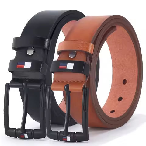 Men’s PU Leather Alloy Pin Square Buckle Belt Business Leisure Belts 2023 Fashion Black Coffee Brown Waist Belts for Men https://tinyurl.com/2cbl2teu