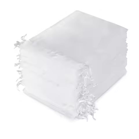 50pcs White Sheer Organza Bag Jewelry Gift Party Favor Bags with Drawstring for Wedding Christmas Small Jewelry Storage https://tinyurl.com/2xpv9koq