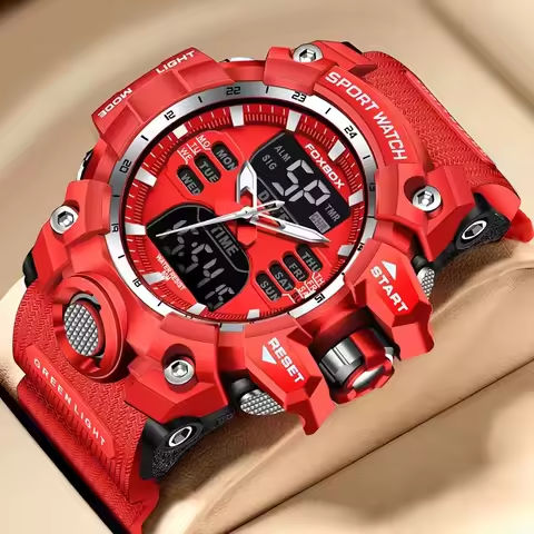 LIGE Waterproof Watches for Men Luxury Sport Chronograph Alarm Wristwatch Military Quartz Clock Digital Male Watch Student https://tinyurl.com/24c38fdx