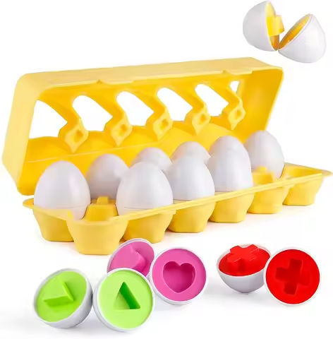 Matching Smart  Eggs Toy  For Kids  3D Puzzle Montessori Learning Education Toys Color Shape Sorter Game  Easter Egg Gifts https://tinyurl.com/259xlwx4