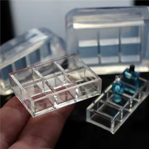 1PCS Silicone 1/12 Scale Miniature Dollhouse Cosmetic Storage Box DIY Resin Mold for OB11 Doll Accessories Toy https://tinyurl.com/2baphb8l