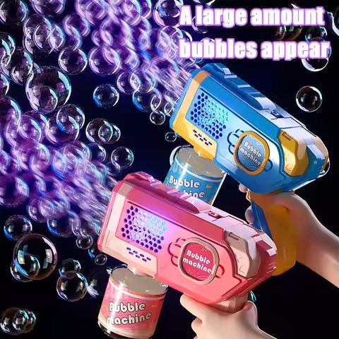 Space Electric Automatic Bubble Machine Bubble Gun Summer Beach Bathing Outdoor Games Children Fantasy Kids Toys Gift Bubble Toy https://tinyurl.com/279n9d28