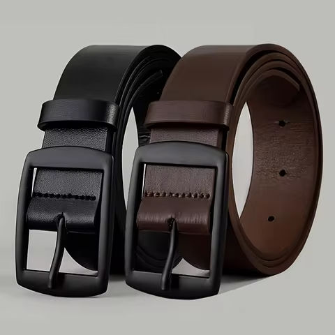 New Luxury Belt for Men PU Leather Belt Metal Pin Buckle High Quality Famous Brand Designer Waist Strap Belt for Jeans Plus Size https://tinyurl.com/2ajp2b7d