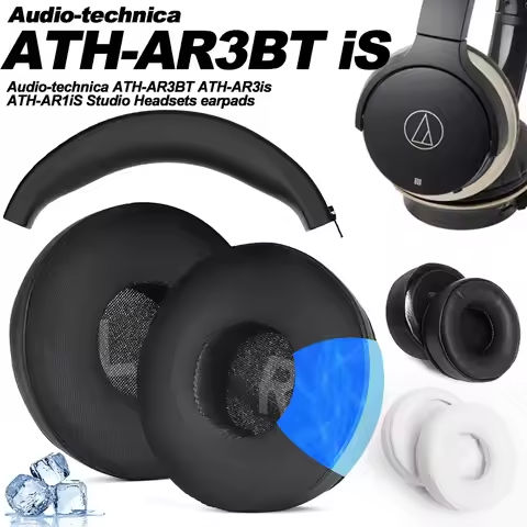 Earpads for Audio-technica ATH-AR3BT ATH-AR3is  Accessories Replacement Ear Cushion  Headphones Soft Sponge Mesh Fabric Earphone https://tinyurl.com/2ycjwwj4