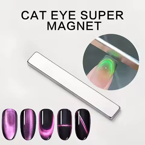 Nail Art Magnetic Pen 3D Cat Eye Painting Nails Art Design Dual-Ended Magnet Wand Gel Polish Magic for Manicure DIY&Salon Tools https://tinyurl.com/2c7uyx4h