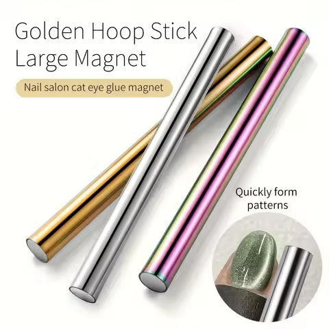 YIKOOLIN Super Long Double Head Nail Magnet Tool Pens Magnetic Cat Eye Gel Polish Nail Art Kit for DIY Salon Studio Or Home Use https://tinyurl.com/223mo9sf