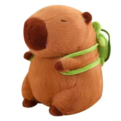 35cm Capybara Plush Simulation Capibara Anime Fluffty Toy Cute Doll Stuffed Animals Soft Doll Plush Christmas Thanksgiving Gift https://tinyurl.com/24xw2anw