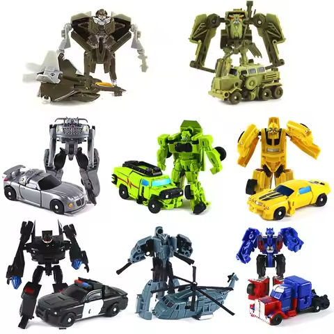 Mini Deformation Robocar Transformation Robot Car Aircraft Action Figure Toys Classic Model  for Boy PVC Car Toy Gift https://tinyurl.com/2dqxur8v