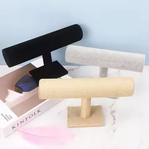 Cross-border Popular Jewelry Display Frame, Suede Bangle Frame, Display Props Shelf, Bangle Bracelet Hair Ring Display Props https://tinyurl.com/23hnazgg