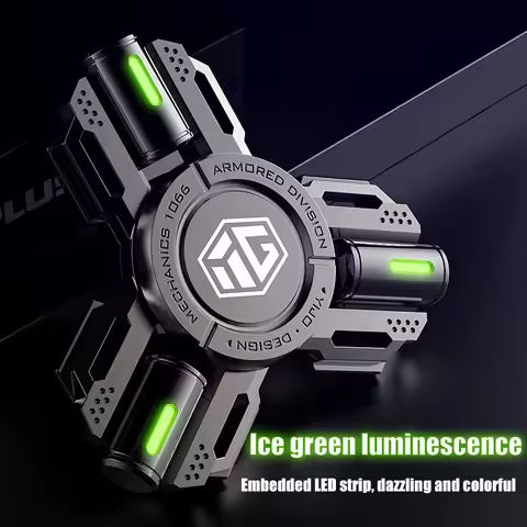 Permanent Glow Fidget Spinner Hand Spinner Alloy Material Long Rotation High Speed EDC Child Adult ADHD Stress Relief Toy Gifts https://tinyurl.com/2bwf3e6m