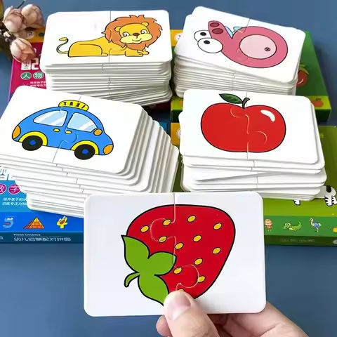 32 Pcs Enlightenment Card Matching Puzzle Early Education Cartoon Pattern Cognitive Boys and Girls Toys https://tinyurl.com/2cgkf8kc