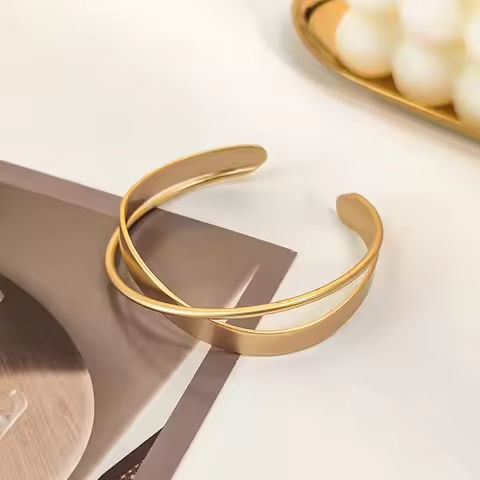 Stainless Steel Adjustable New Design Gold Plated Mobius Bracelet Women’s Luxury Gifts Bracelet For Women Jewelry Gift https://tinyurl.com/2554r4ag