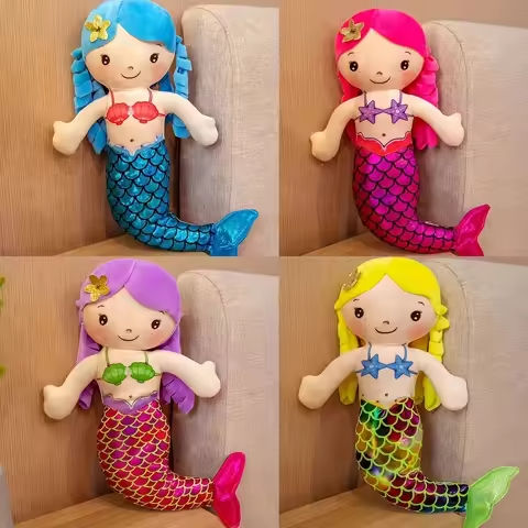 Cute Mermaid Soft Plush Doll Toy – Perfect Birthday and Christmas Gift for Kid, Ideal for Children’s Play and Sea Life Lovers https://tinyurl.com/23jd6kqg