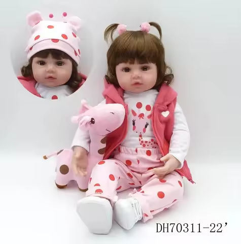 bebe doll reborn toddler 47cm soft silicone reborn baby dolls soft body lifelike menina Christmas surprice girl gifts doll https://tinyurl.com/2267pz58