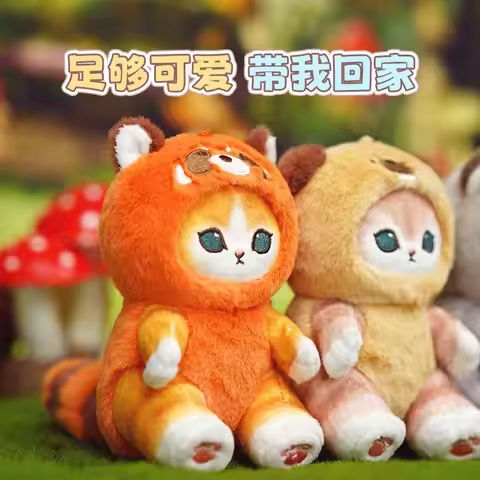 12CM Cartoon Cute Cat Fu Plush Pendant Shark Cat Cross Dressing Raccoon Fox Plush Doll Backpack Pendant Keychain Pendant https://tinyurl.com/2ctj9goq