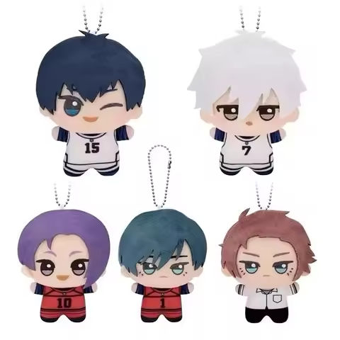 10cm New Blue Lock Plush Pendant KeyChain Yoichi Isagi Nagi Seishiro Mikage Reo Rin Itoshi Itoshi Sae Action Doll Toy Bag Gift https://tinyurl.com/27mxlzu5