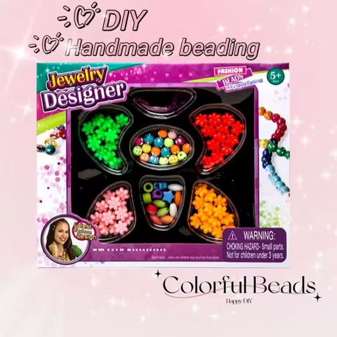 100pcs Charm Bracelet Making Kit Including Beads Chains, DIY Craft For Girls, Christmas Birthday Gift Set Christmas, Halloween, https://tinyurl.com/2bm8su8s