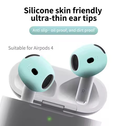 New Cover For AirPods 4 4th Silicone Protective Case Skin Covers Earpads For Apple AirPods 4 Generation Cover Tips Accessories https://tinyurl.com/25w5heyd