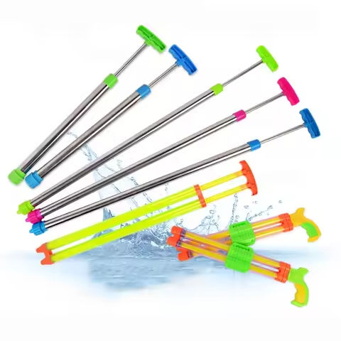Outdoor Fun Summer Pulling type Water Guns Stainless Steel Swim Sprayer Toy For Kids Children Beach Water Guns Water Shooter https://tinyurl.com/286nuqwa