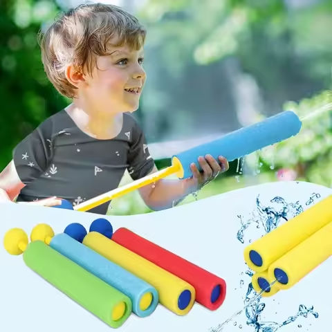 4pcs Water Blaster Water Guns for Kids Shooter Portable 4 Colors 30ft Range Children Foam Water Gun Summer Swimming Pool Toys https://tinyurl.com/27ws7udz