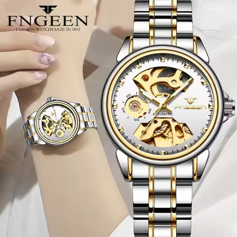 Luxury Elegant Bracelet Wristwatch Fashion Trend Automatic Mechanical Watches for Women Dress Lady Self Winding Tourbillon Clock https://tinyurl.com/2cz2bgue