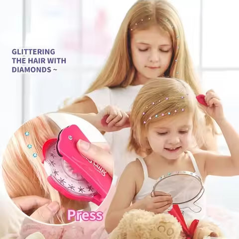 DIY Hair Salon Toys,Electric Magic Automatic Hair Braiding Machine for Girls,Kids Hair Styling tool for Christmas & Birthday https://tinyurl.com/23o2hlaq
