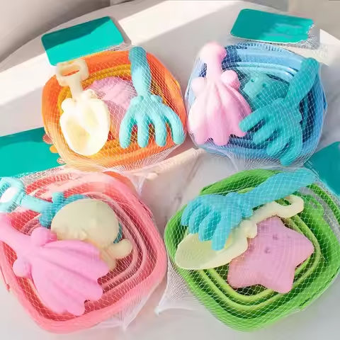 Folding Bucket Summer Beach Toys For Children Kids For Outdoor Travel Beach Toys Foldable Sand Bucket Beach Shovel Toys Kit https://tinyurl.com/2cd7uh8g