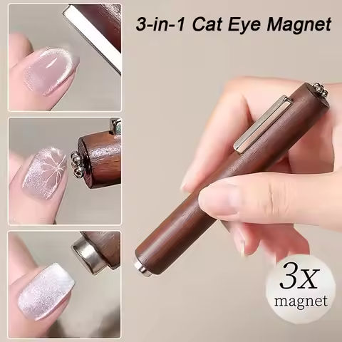 3-in-1 Multifunctional Magnetic Cat’s Eye Nail Magnetic Stick 130mm Super Strong Gel Polish Magnet Pen Large Cylinder Magnetic https://tinyurl.com/25lkeg8j