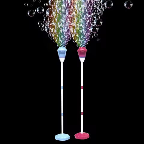 Street light bubble machine fully automatic bubble with light birthday outdoor wedding party without battery bubble water https://tinyurl.com/2xkp5n4q