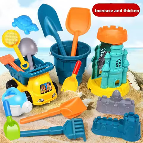 Children’s Beach Toy Set, ATV, Sand Digging and Water Toy, Beach Bucket, Hourglass, Shovel, Beach Sand Play Tool Random Colors https://tinyurl.com/25jz837b