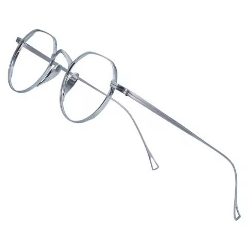 Japanese Design Style Retro Pure Titanium Eyeglasses Ultra Light IP Plating Glasses Men Anti Blue Light Eyewear Frame https://tinyurl.com/2ye4vtm2