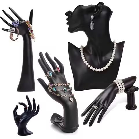 1pc Resin Side Face Mannequin Jewelry Display Stand Head Bust Portrait Necklace BraceletS Earrings Jewellery Storage Rack Holder https://tinyurl.com/24naalq9