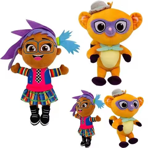 New Cartoon Movie Vivo Monkey Plush Toys Kinkajou&Andrés Marta Sandoval Rosa Gabi Vivo Plushie Doll  Christmas Gift For Kids https://tinyurl.com/25jmz7wx