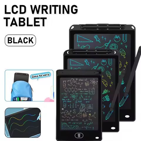 New 8.5″ /12″ Drawing Board LCD Writing Tablet For Kids Montessori Educational Toys Student Magic Blackboard Birthday Xmas Gift https://tinyurl.com/2833qogn