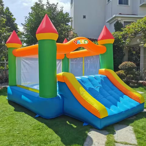 Yard Inflatable Bounce House With Slide 12*9*8ft Bounce House For Kids 5-12 Bouncer With Blower For Outdoor Backyard/Indoor https://tinyurl.com/22row5rz