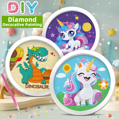 DIY Handmade Diamond Painting – Cartoon Unicorn Mermaid Mosaic Diamond Painting Set Gift – Toys for Girls – Home Decoration https://tinyurl.com/25yjnqwt