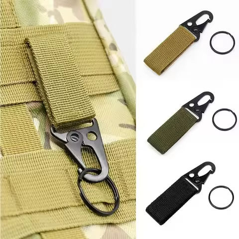 1/2/3pcs Outdoor Camping Carabiner Molle Tactical Backpack Key Hook Webbing Buckle System Belt Buckle Hanging Climbing Accessory https://tinyurl.com/26h8khu5