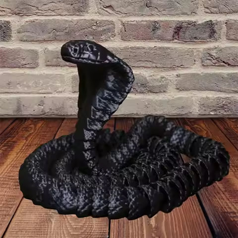 3D Printed Snake Serpent Figures Desk Accessories for Boy 3D Printed Dragon Room Desktop Ornament Office Accessories Figurines https://tinyurl.com/2cblflup