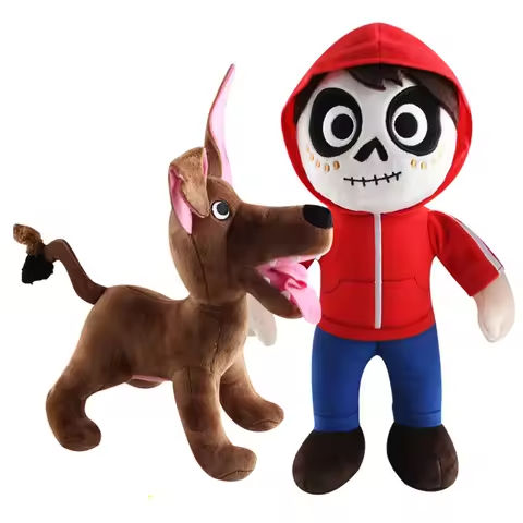 Movie COCO Pixar Plush Toys 30cm Miguel Hector Dante Dog Death Pepita Stuffed Plush Toys Soft Toy Doll for Children Kids Gifts https://tinyurl.com/26k462cl