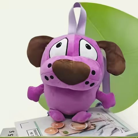 Purple Dog Plush Backpacks for Cartoon Animals Backpack Kawaii Dog Plush Women Bag Gift for Girls Animals Kids Bags for Girls https://tinyurl.com/2ac78vv4
