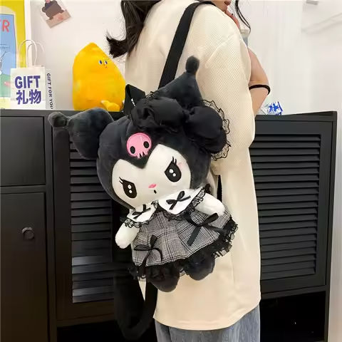 2024 new explosive models plush doll loli backpack cute cartoon kulomi backpack the net low price https://tinyurl.com/22f3aede