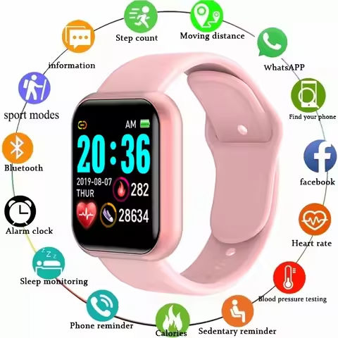 Multifunctional smart watch for men and women,bluetooth connected phone,music,fitness sports bracelet,sleep monitor,smartwatch https://tinyurl.com/2bpza5zw