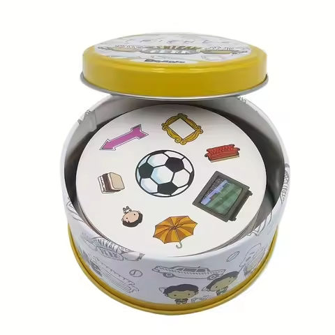 Board game Basic English Toys Iron Box 55 card Fun Family Child Board Puzzle Game Holidays Camping Tin Box Birthday https://tinyurl.com/29qekgsm