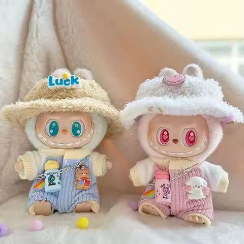 Cute Doll Clothes Outfit Accessories Classic Dress Set for 17CM Labubu V2 Mini Dolls Clothing Girl Kid Gift Labubu Ropa https://tinyurl.com/23jsrn8r